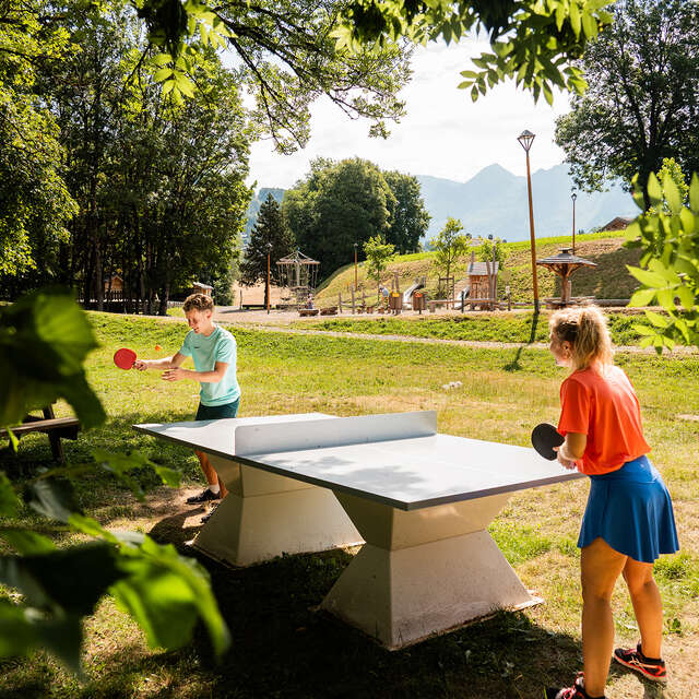 Table tennis: Village