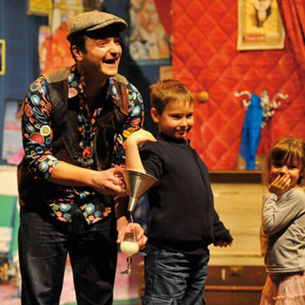 spectacle Le grenier du magicien - Sébastien Mossière