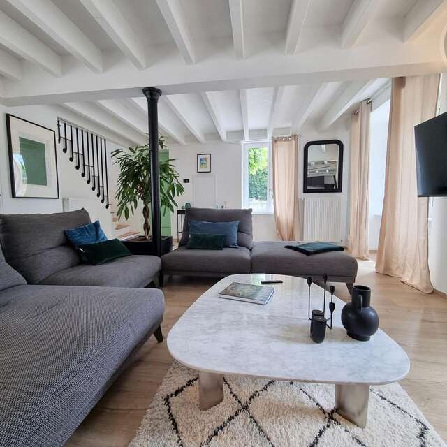 Les maisons de l'Abreuvoir, côté parc