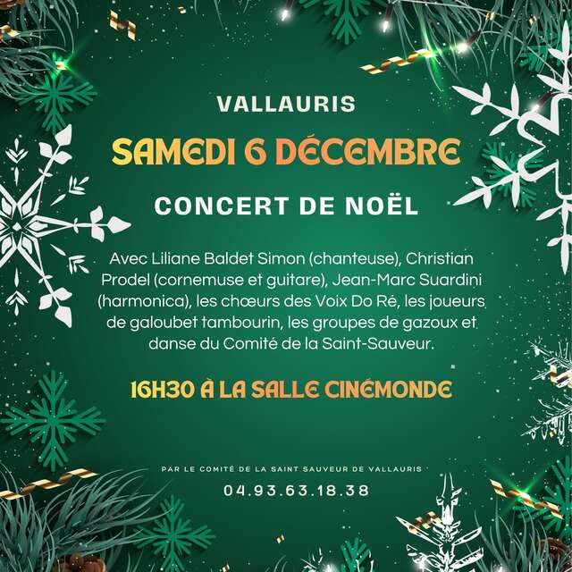 Concert de Noel du Comité de la Saint Sauveur