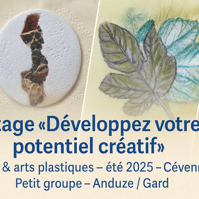 Développez votre potentiel créatif : stage 3 matinées à Anduze