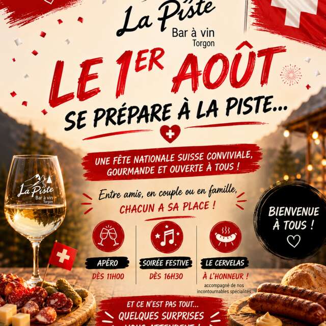 1er août à La Piste