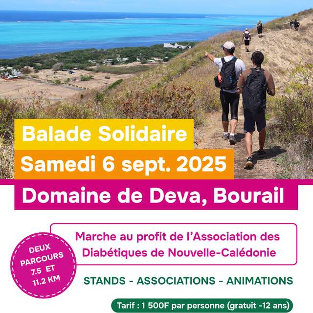 Balade solidaire Groupama Pacifique
