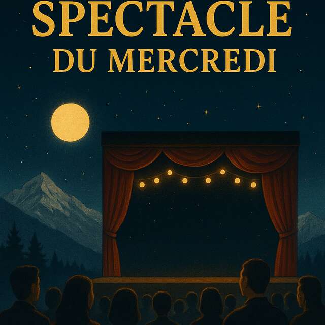 Soirée festive : le spectacle du mercredi