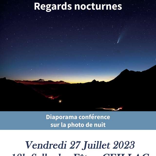 Conférence diaporama Regards nocturnes