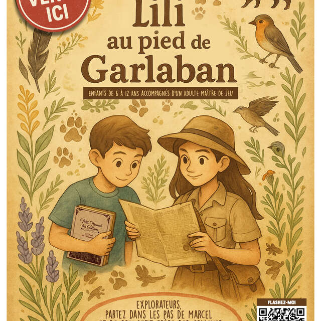 Jeu de piste - Lili au pied de Garlaban