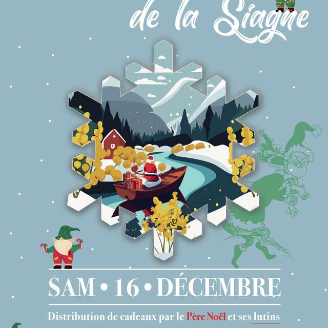 Le Père Noel de la Siagne