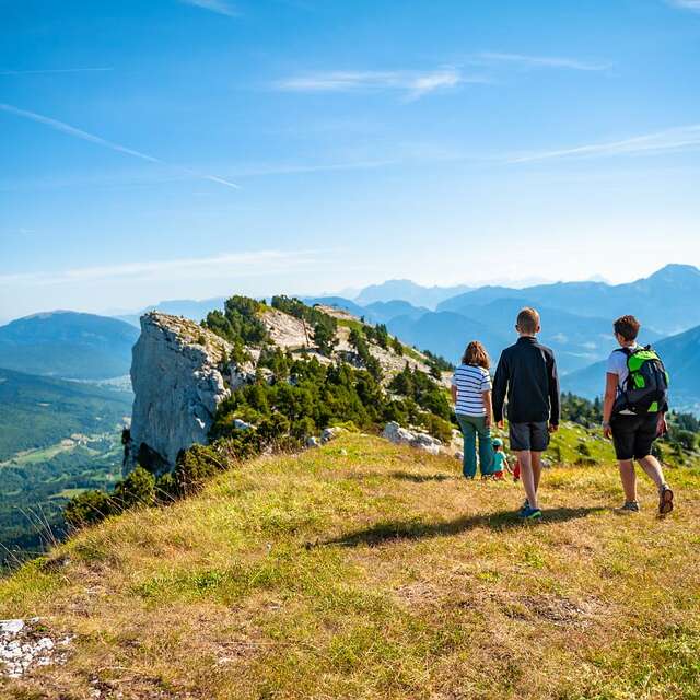 Le Margériaz depuis Aillon le Jeune