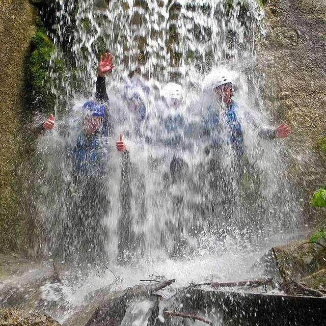 Initiation au canyoning