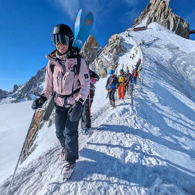 Ausflug ins Vallée Blanche