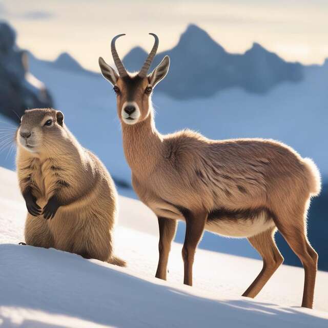 Survivre en hiver - Les secrets des animaux de montagne