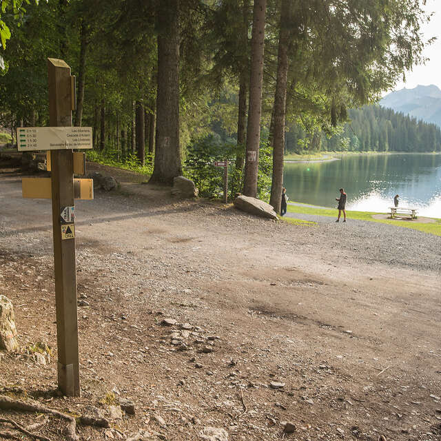 Du Lac de Montriond à la Cascade d’Ardent