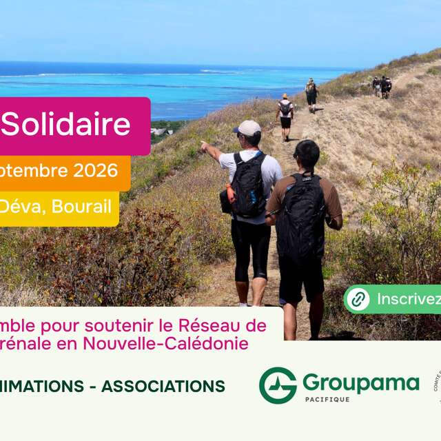 Balade Solidaire Groupama Pacifique 2026