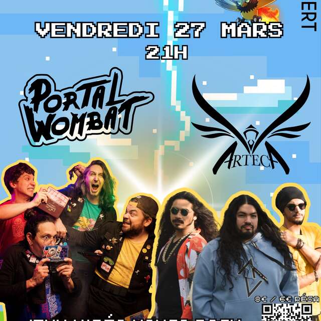 Concert Arteca + Portal Wombat