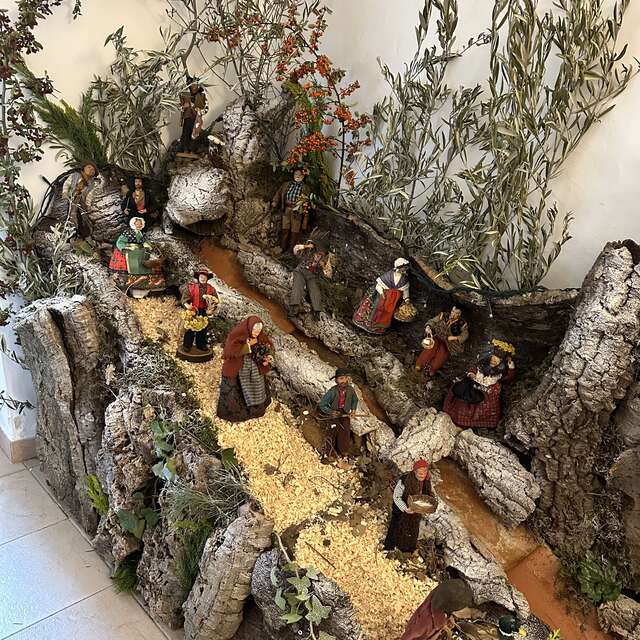 Crèche de Noël de l'église Notre-Dame-de-l'Assomption