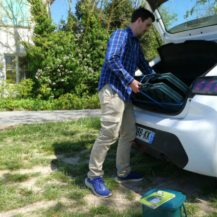 Entrega de compostadores individuales