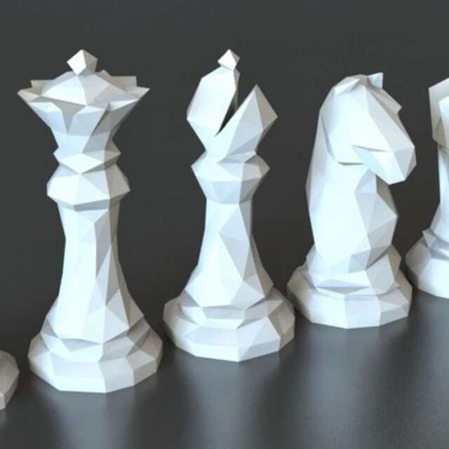 Création de pièces d'échecs