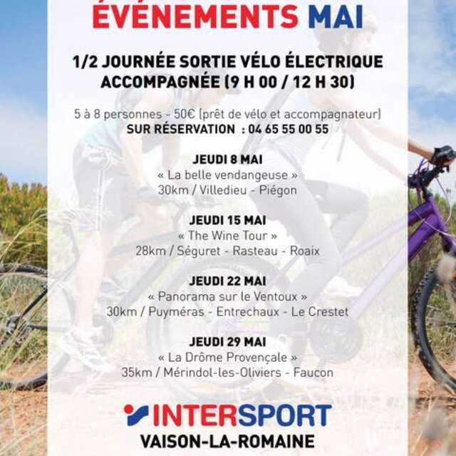 Electric bike day out - Intersport