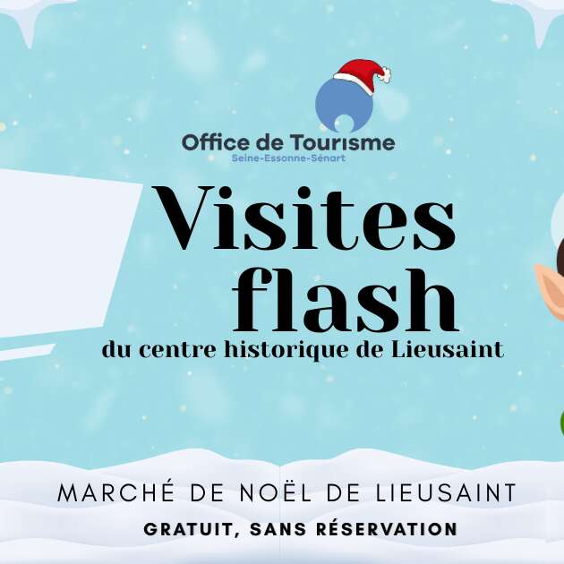 Visites flash du centre historique de Lieusaint
