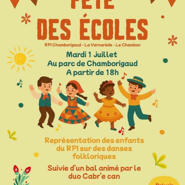 Fête des Écoles à Chamborigaud