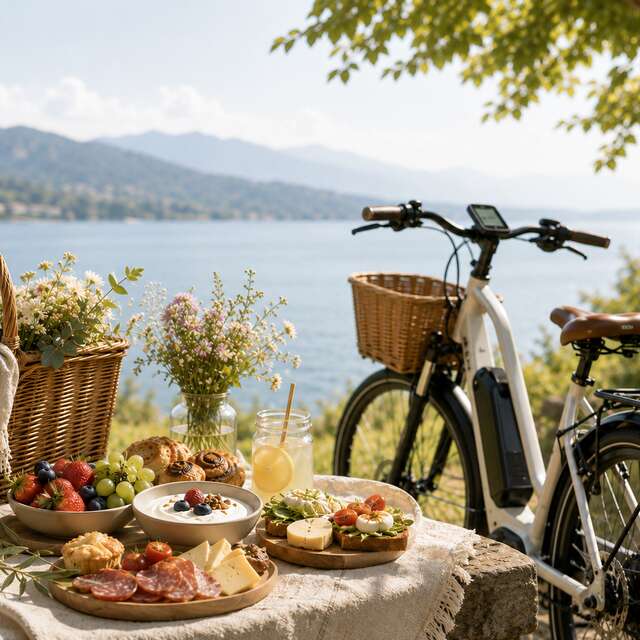 Gourmet electric bike ride