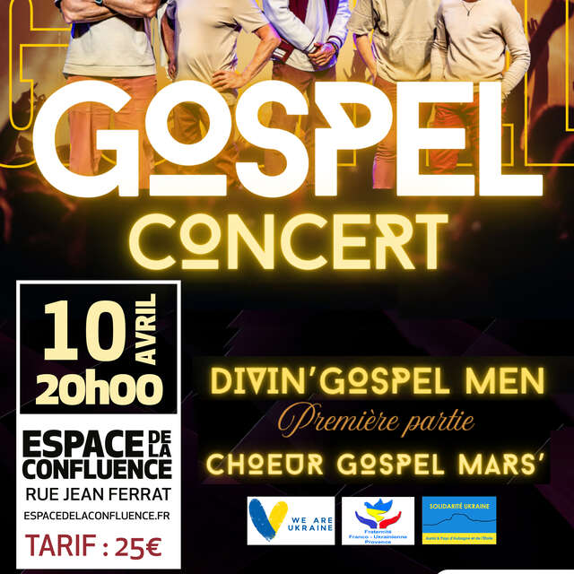 Concert des Divin’Gospel Men