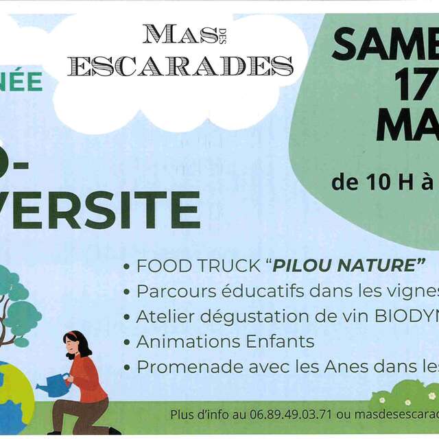 Dag van de biodiversiteit - Mas des Escarades
