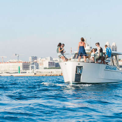 Croisière baignade Parc National des Calanques en demi-journée - Quai d'honneur mairie