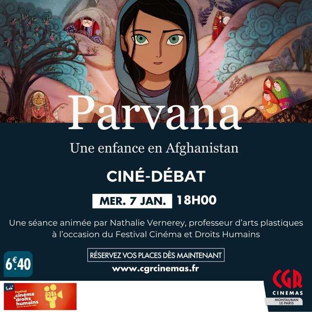 Ciné| Débat - Parvana - Une enfance en Afghanistan