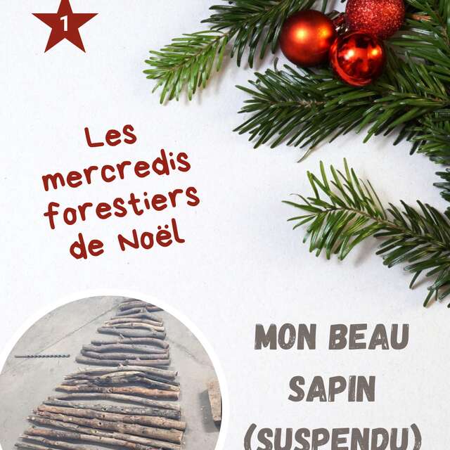 Les Ateliers des Babets : Mon beau sapin (suspendu)