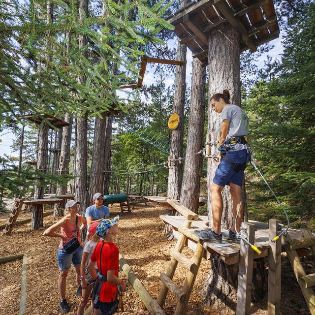 Accrobranche : parcours Découverte