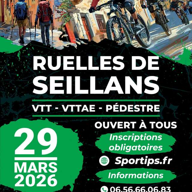 Ruelles de Seillans - course VTT-VTTAE-PEDESTRE