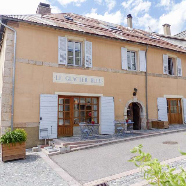 Glacier bleu - restaurant