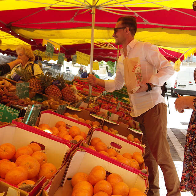 Marché fruits et légumes de Vallauris