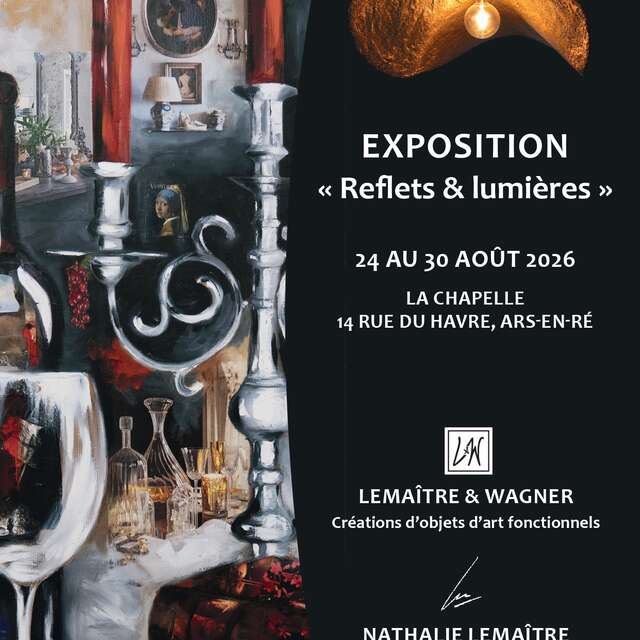 Exposition « Reflets & lumières » - Objets artistiques et sculptures