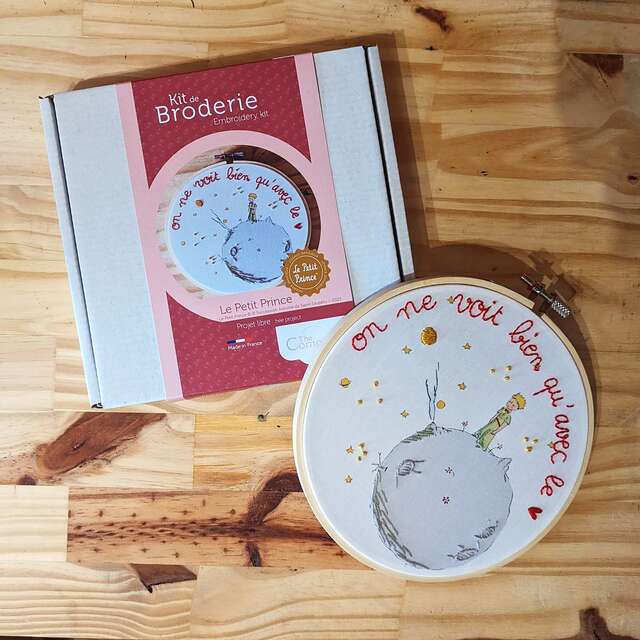 Broderie coton Le Petit Prince - Atelier duo