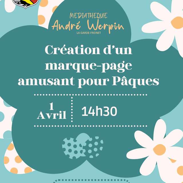 Création d'un marque-page amusant pour Pâques