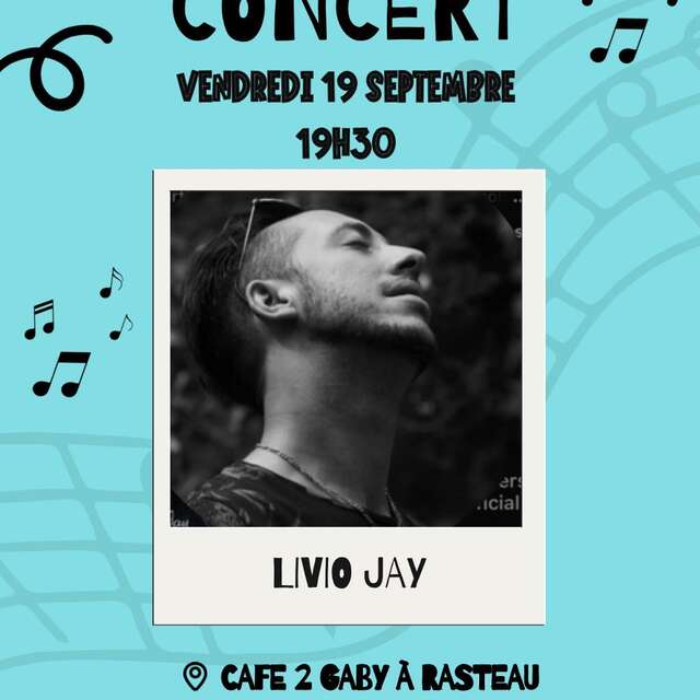 Konzert von Livio Jay im Café 2 Gaby