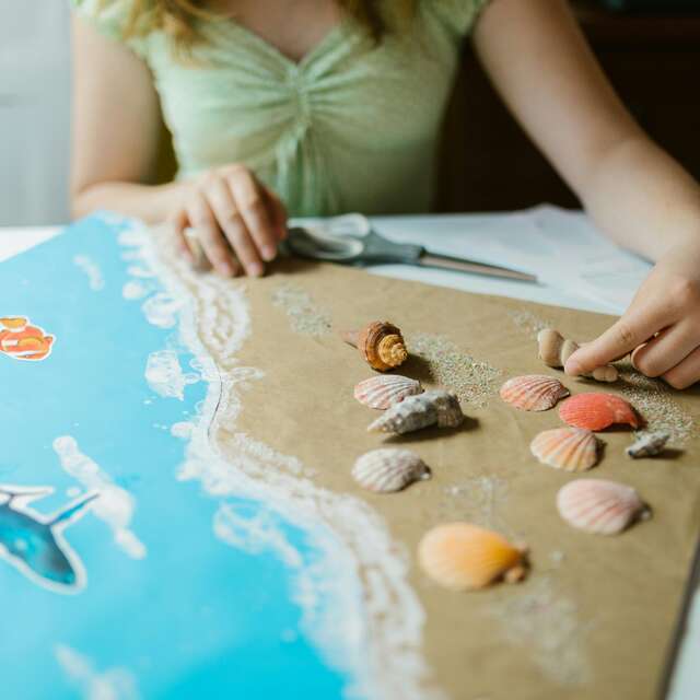 Atelier Tableau de sable - L'été à Beauséjour