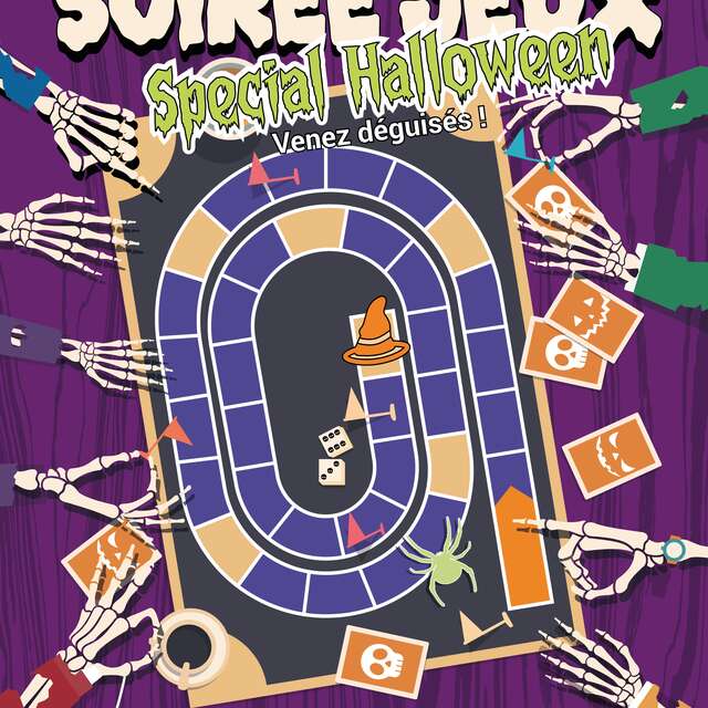 Soirée jeux - Spécial Halloween