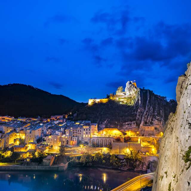 Site d'escalade de la Baume à Sisteron