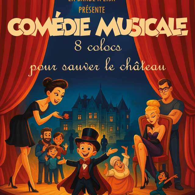 8 colocs pour sauver le château  -  Festival Antibrouillard