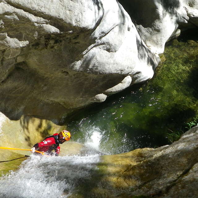 Canyoning - Balme intégral ou ludique - Bureau des Guides