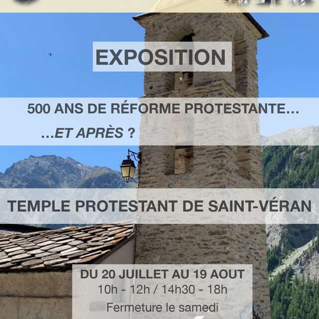 500 years of Protestant reformation and beyond" exhibition