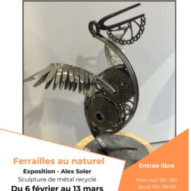 « Ferrailles au naturel » d’Alex Soler