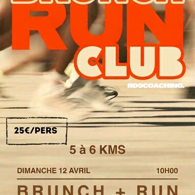 1ère édition – Brunch Run Club Le Lavandou