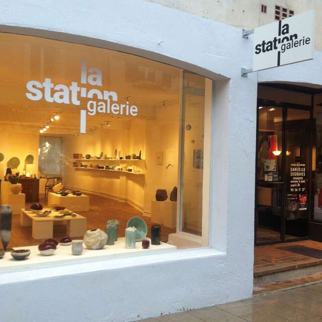 La Station Galerie, céramique contemporaine.