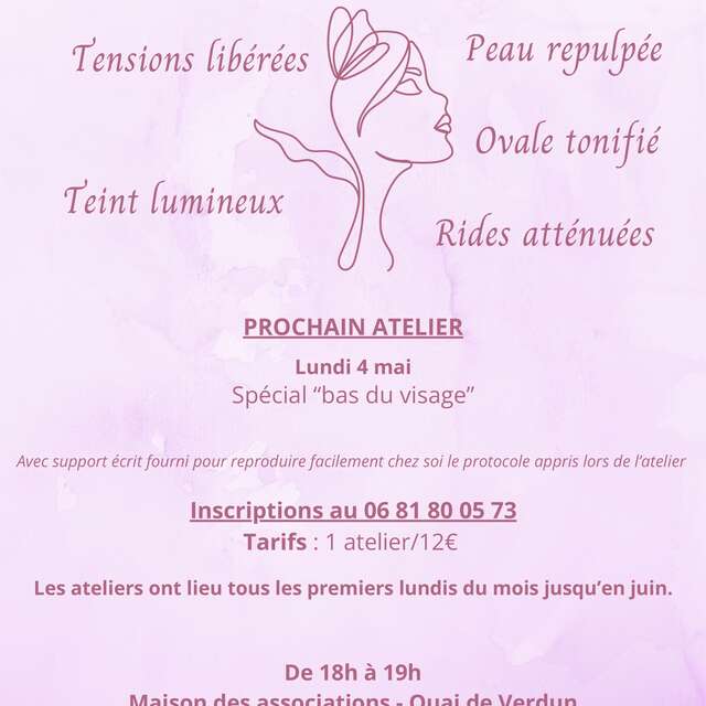 Atelier yoga du visage