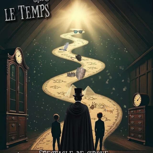 En attendant le Bonheur des Mômes : spectacle "Voyage à travers le temps"