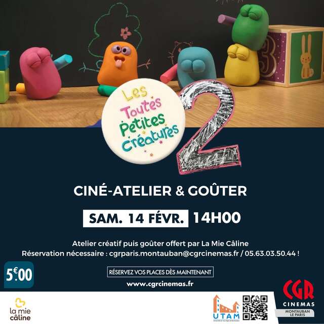 Ciné | Atelier & Goûter - Les toutes petites créatures 2